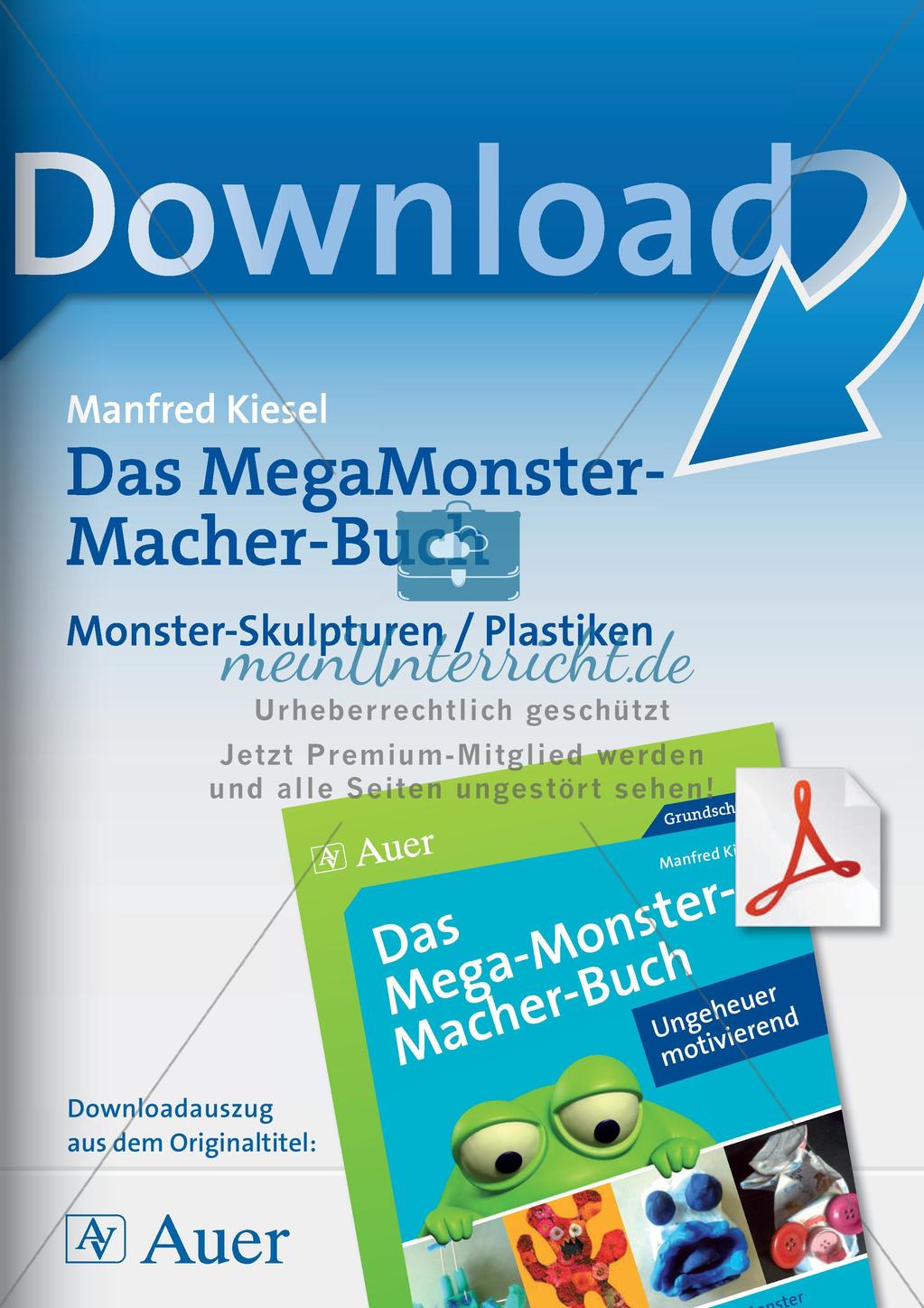 Gestalten im Themenfeld Monster: Skulpturen und Plastiken Preview 1