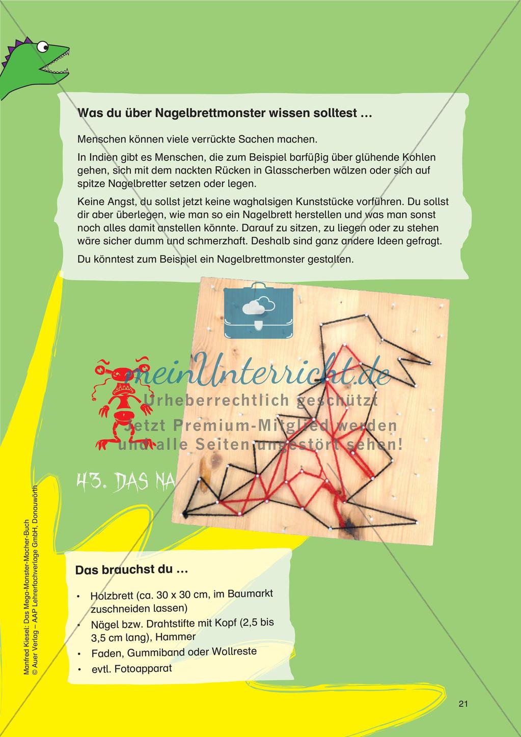 Gestalten im Themenfeld Monster: Linien und Konturen Preview 23