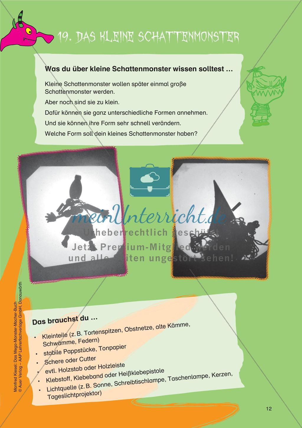 Gestalten im Themenfeld Monster: Drucken und Porträt Preview 14