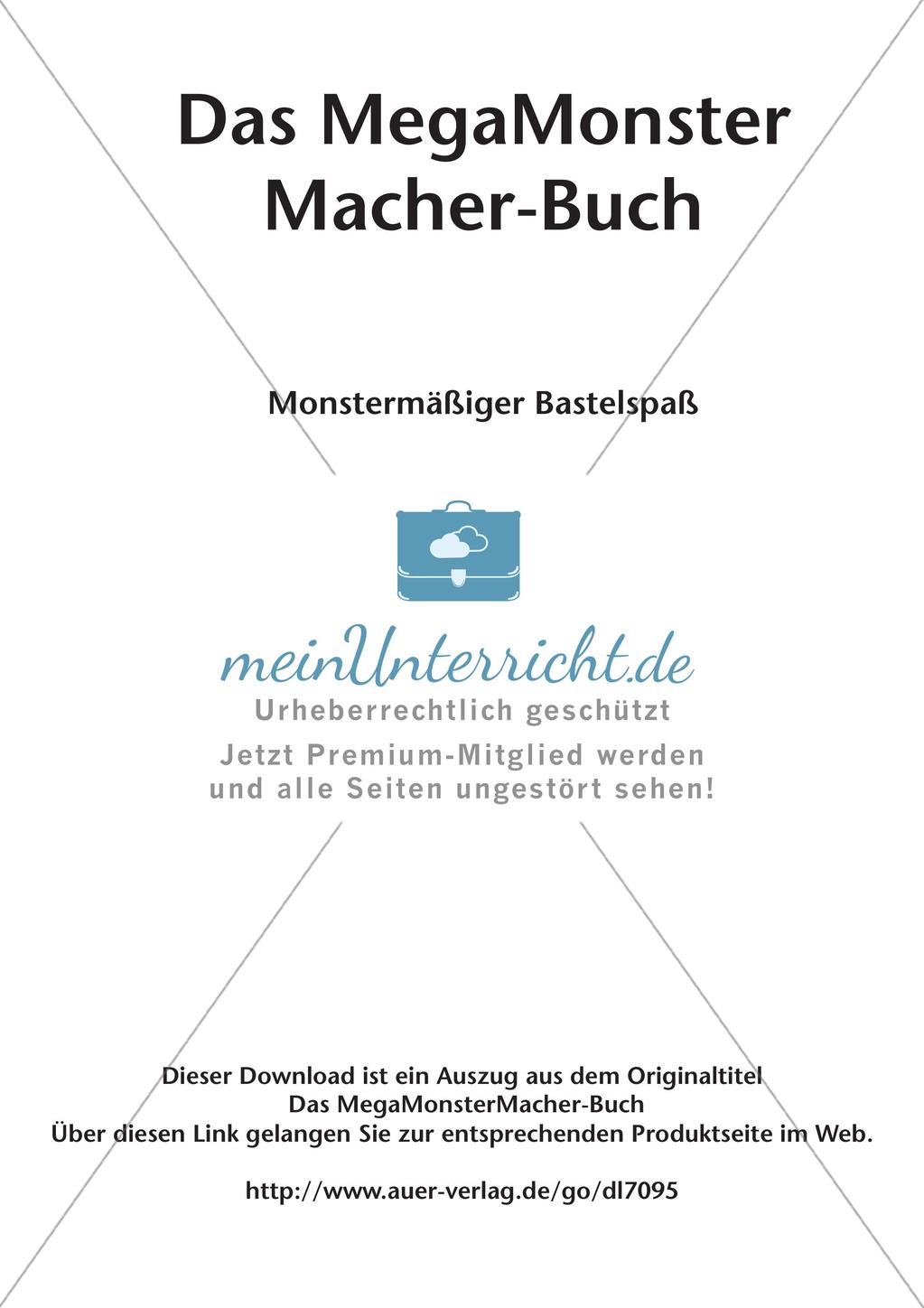 Gestalten im Themenfeld Monster: Drucken und Porträt Preview 2