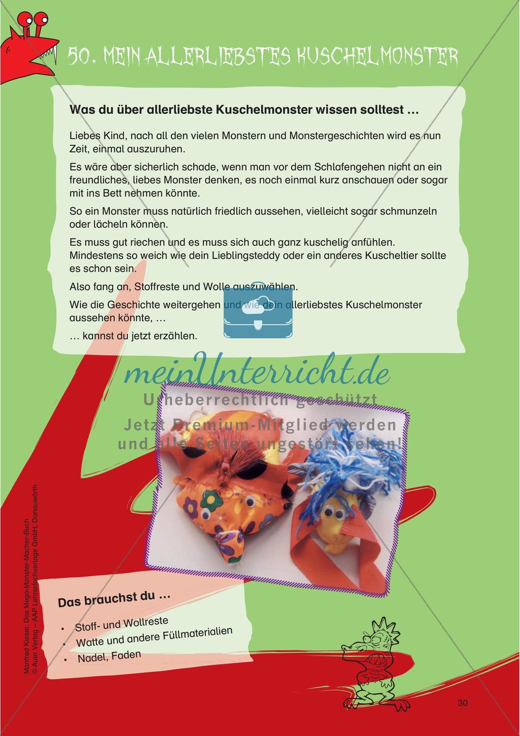 Gestalten im Themenfeld Monster: Drucken und Porträt Preview 32