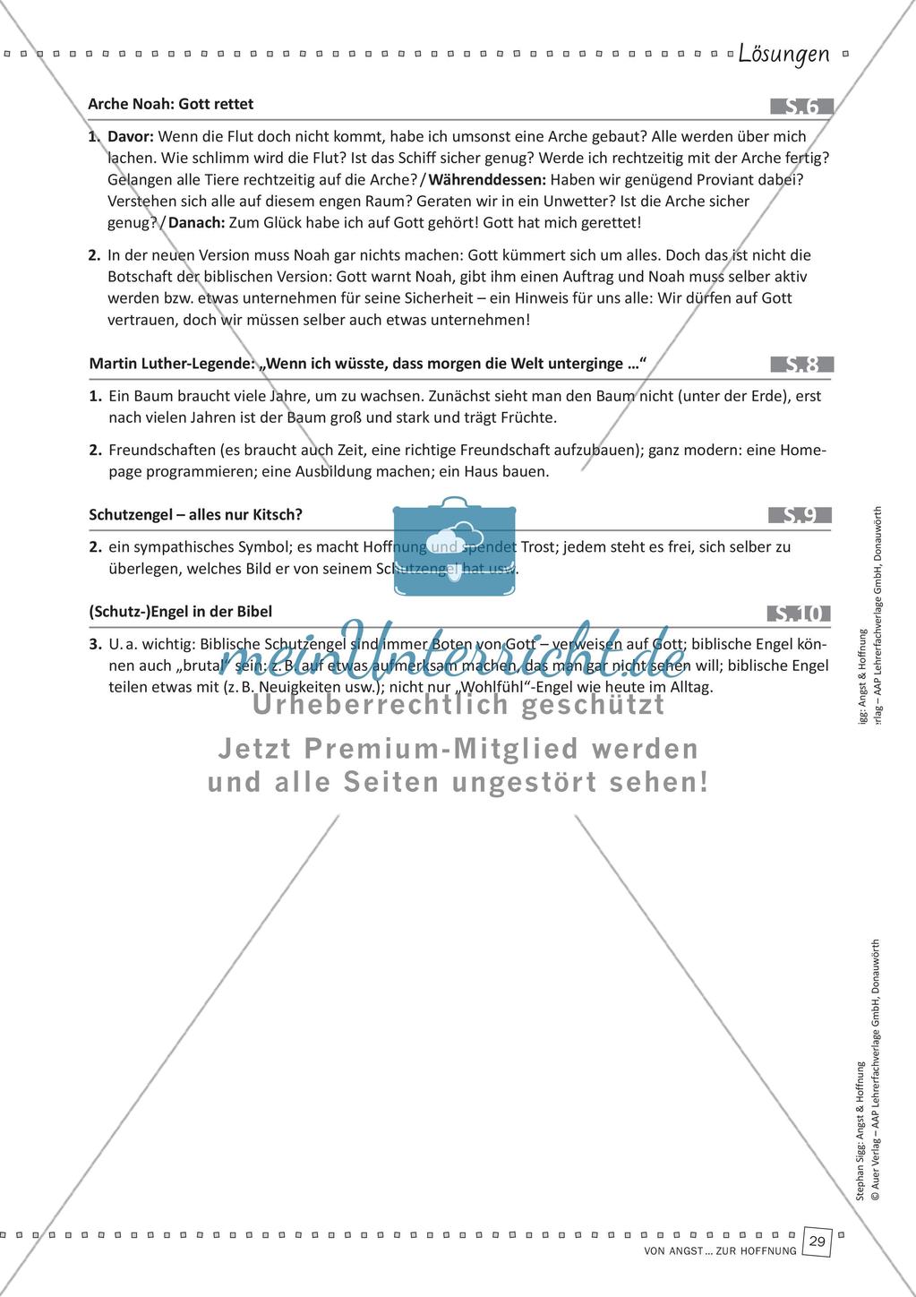 Das Thema Hoffnung im Religionsunterricht Preview 31