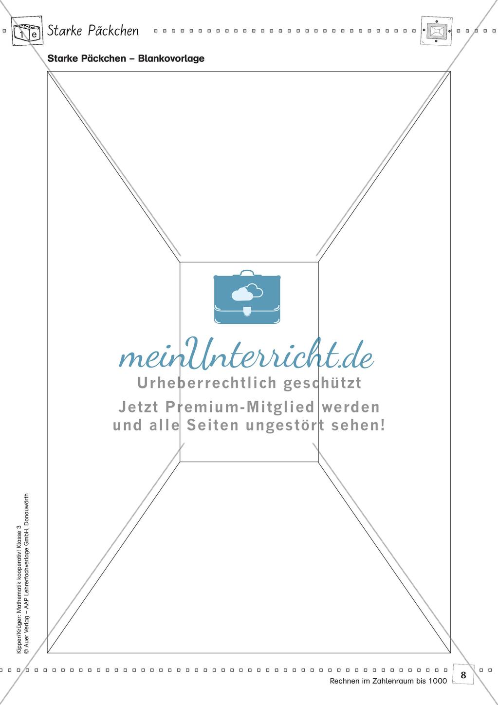 Mathematik kooperativ: Rechnen im Zahlenraum bis 1000 Preview 10
