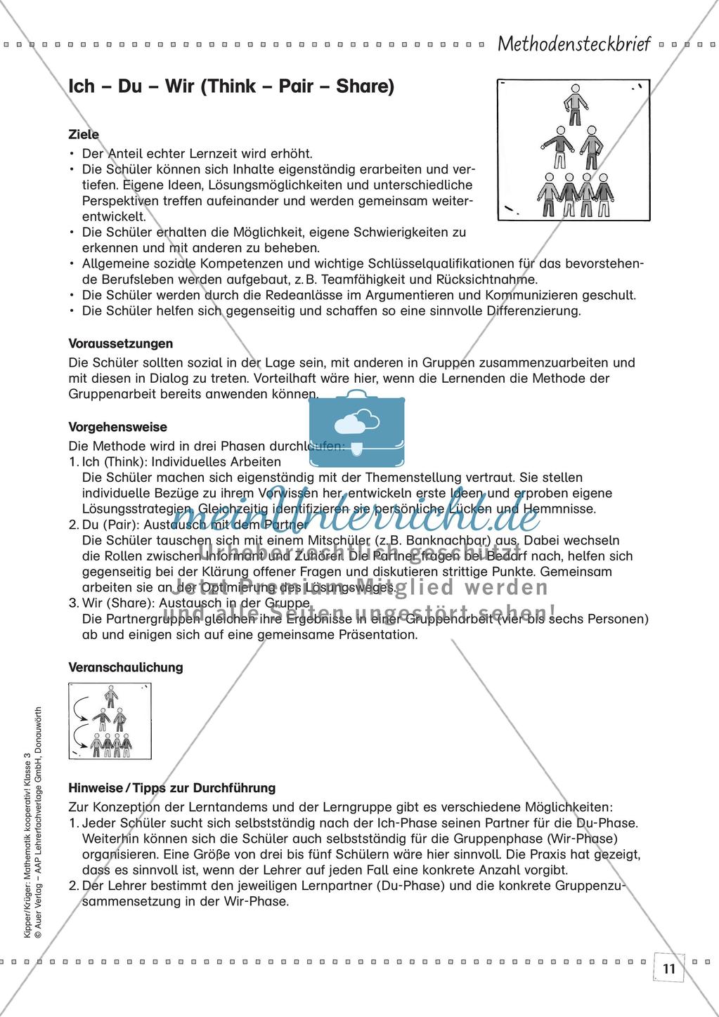 Mathematik kooperativ: Rechnen im Zahlenraum bis 1000 Preview 13