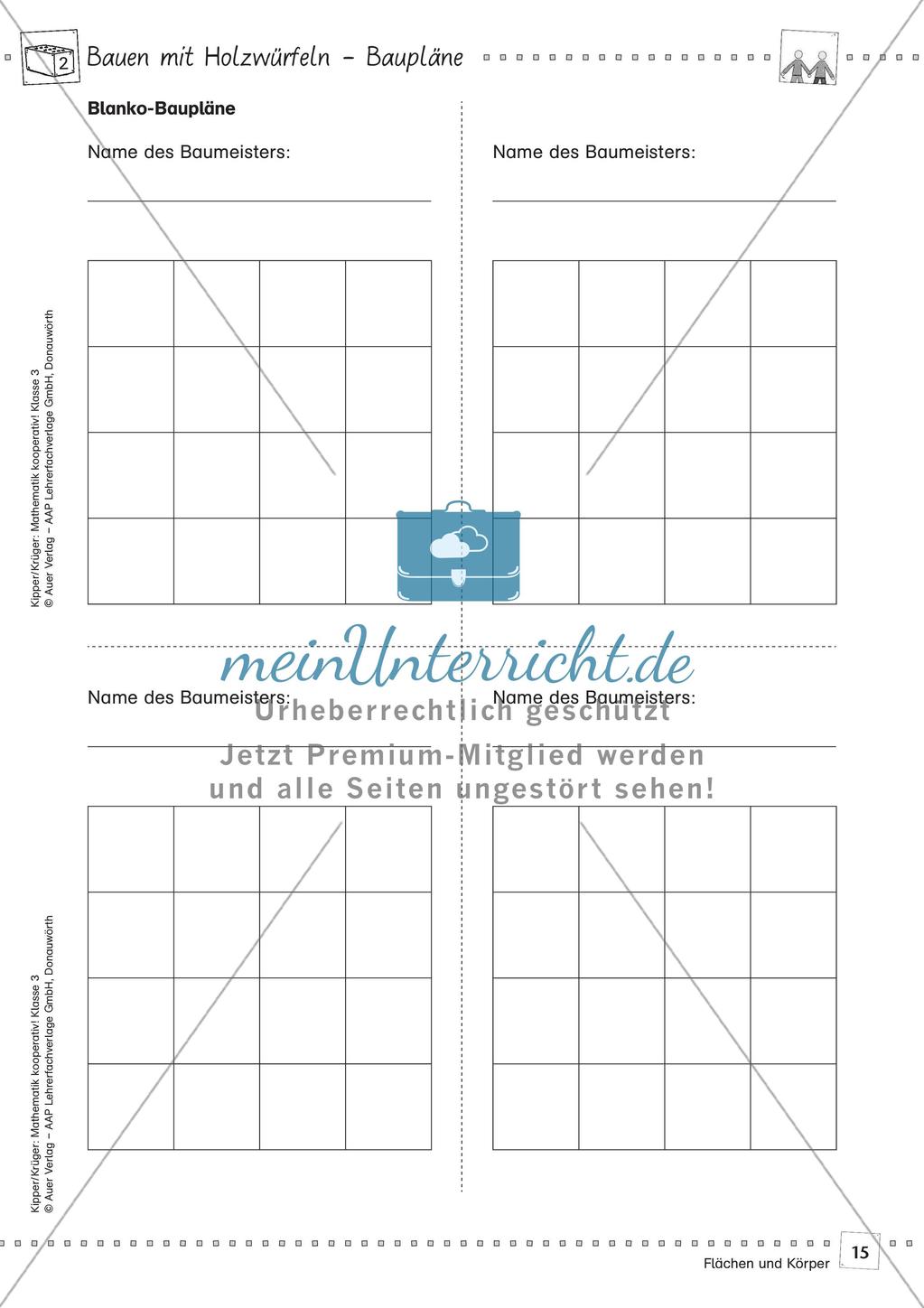 Mathematik kooperativ: Flächen und Körper Preview 17