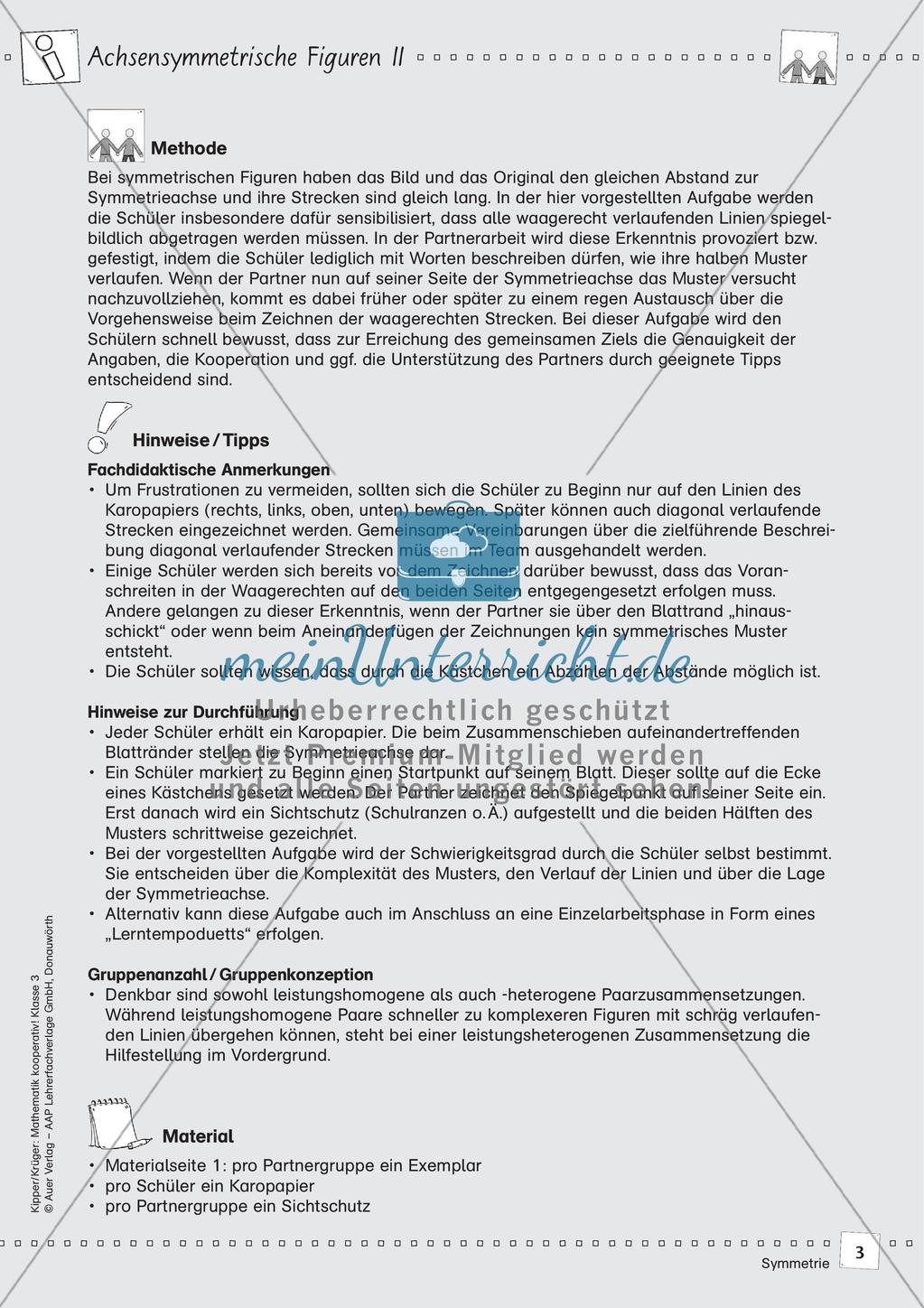 Mathematik kooperativ: Symmetrie Preview 5
