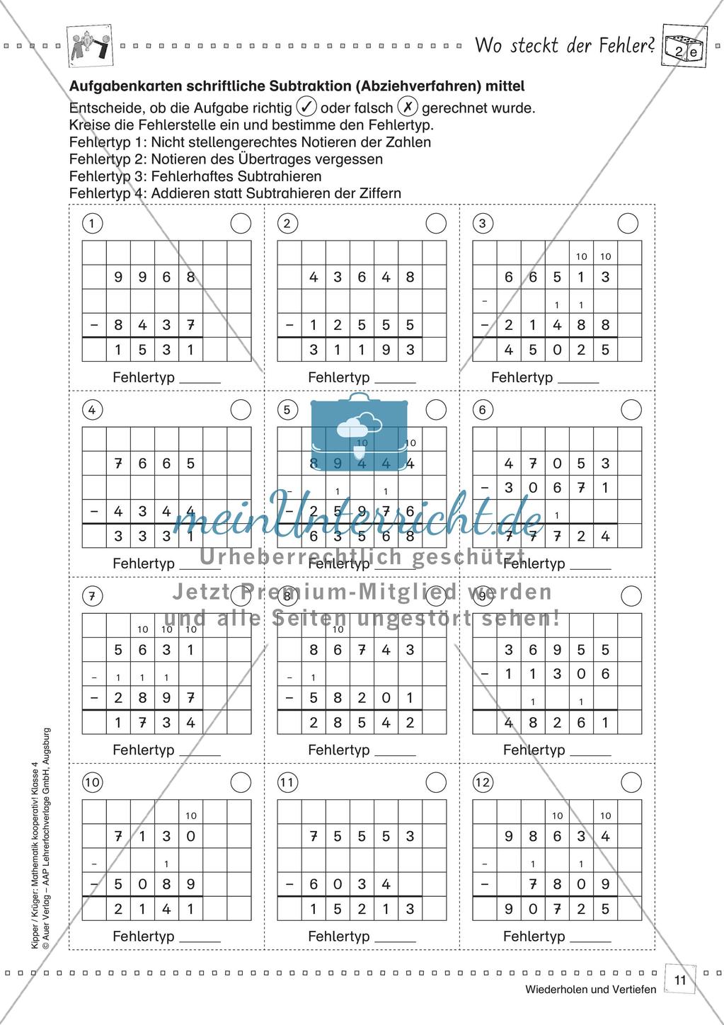 Mathematik kooperativ: Wiederholen und Vertiefen Preview 13