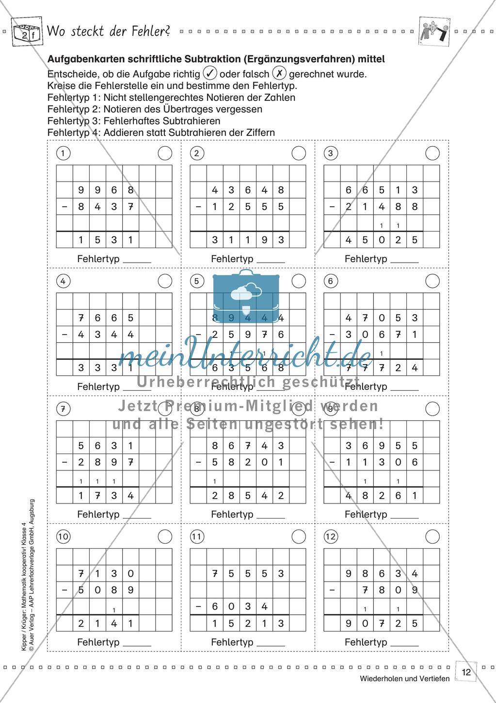 Mathematik kooperativ: Wiederholen und Vertiefen Preview 14