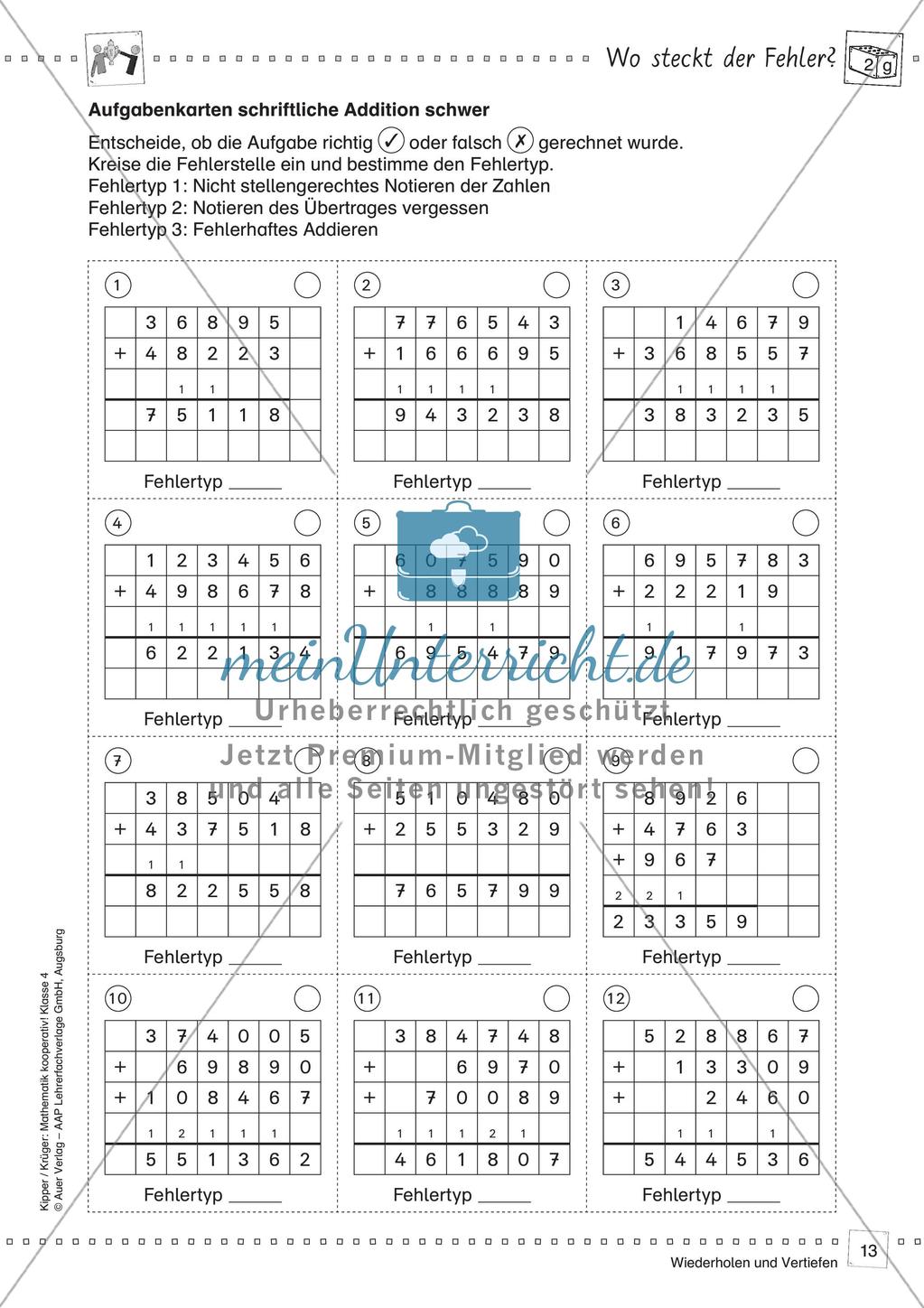 Mathematik kooperativ: Wiederholen und Vertiefen Preview 15