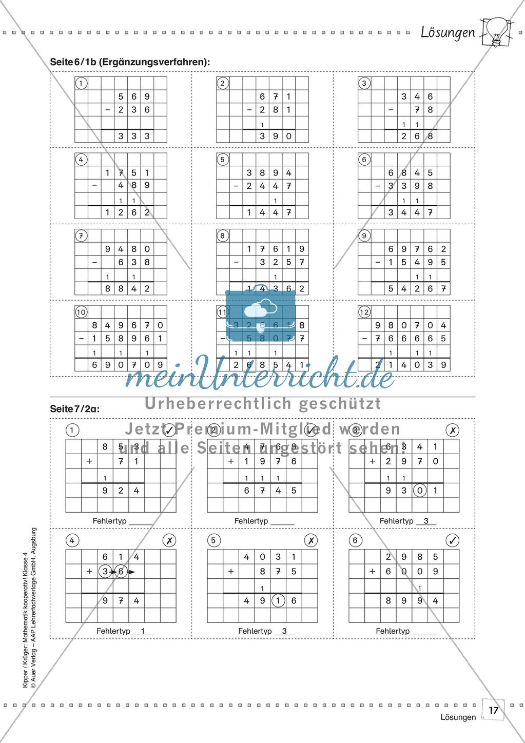 Mathematik kooperativ: Wiederholen und Vertiefen Preview 19