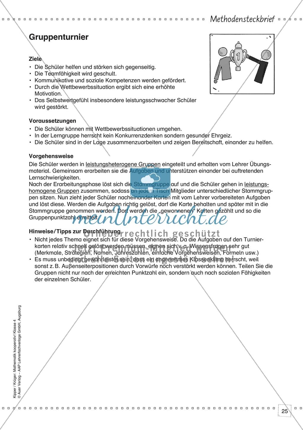 Mathematik kooperativ: Wiederholen und Vertiefen Preview 27