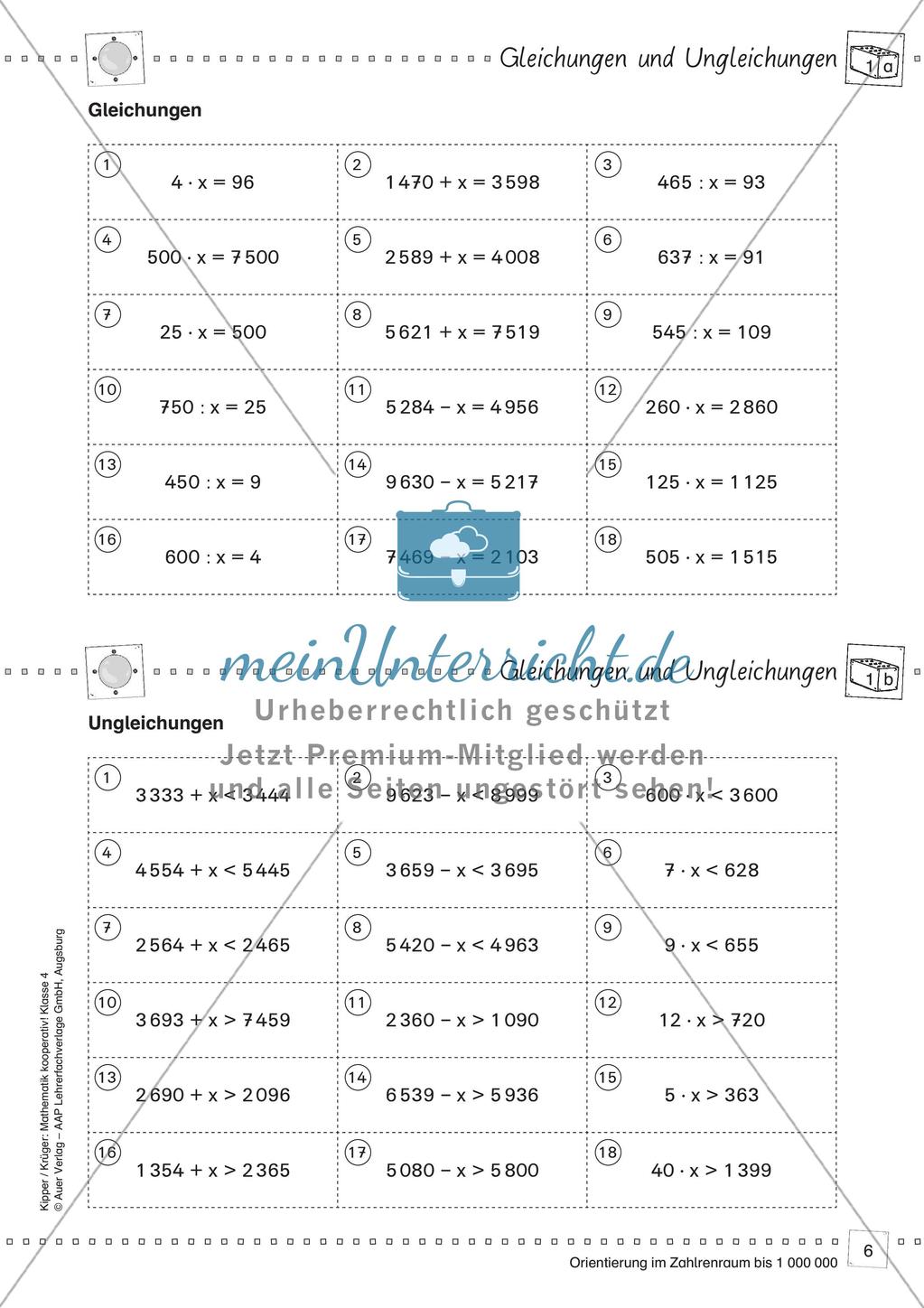 Mathematik kooperativ: Orientierung im Zahlenraum bis 1 000 000 Preview 8
