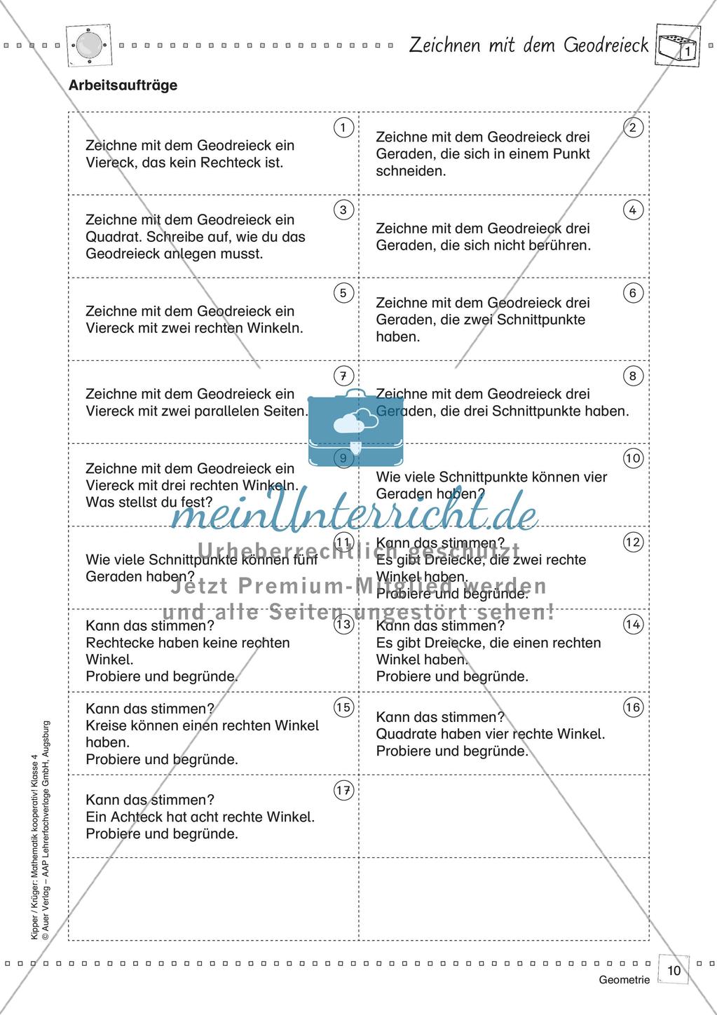Mathematik kooperativ: Geometrie Preview 12