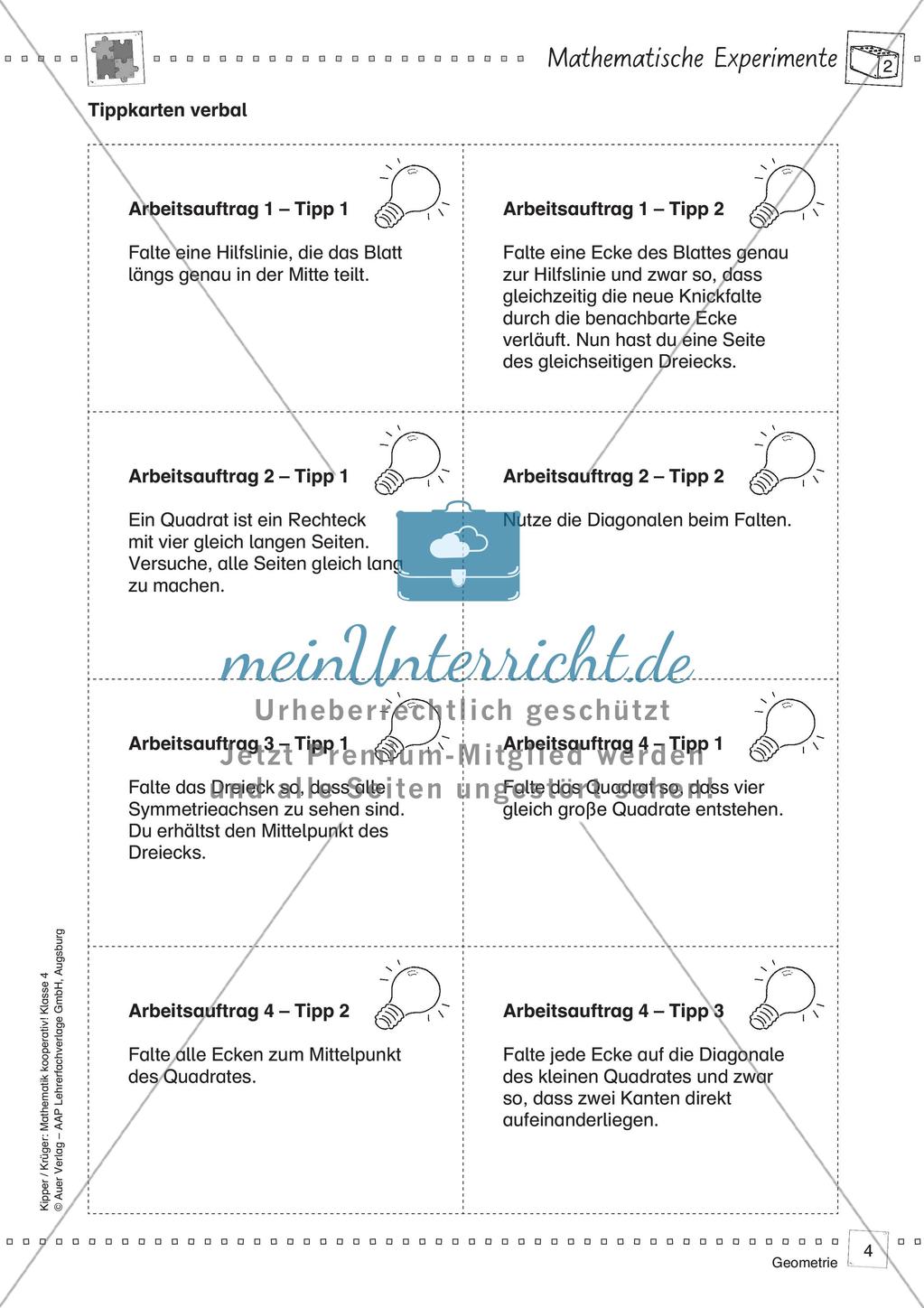 Mathematik kooperativ: Geometrie Preview 6