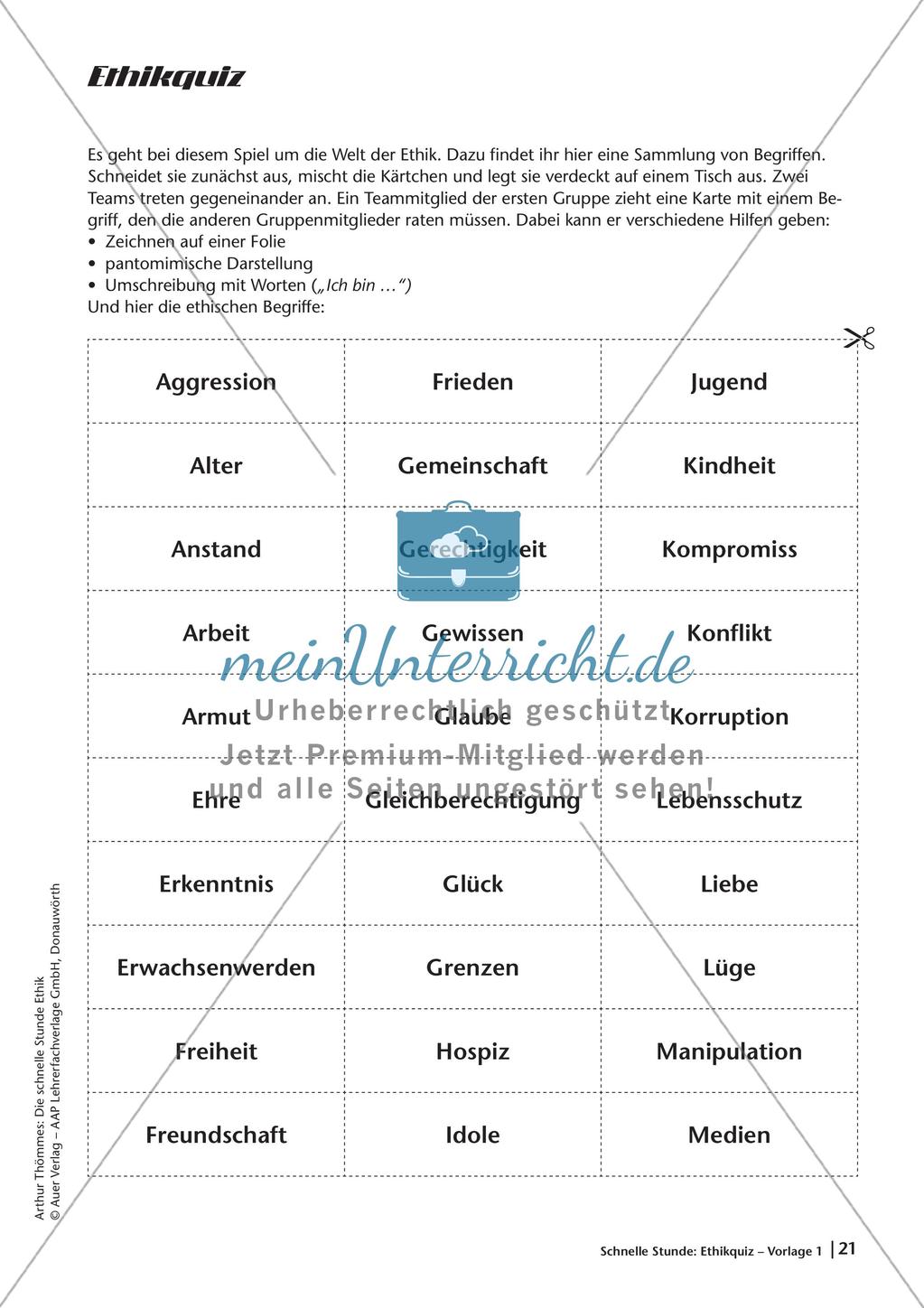 Die schnelle Stunde Ethik - Teil 1 Preview 23