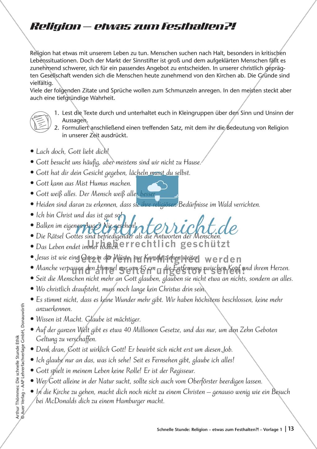 Die schnelle Stunde Ethik - Teil 3 Preview 15