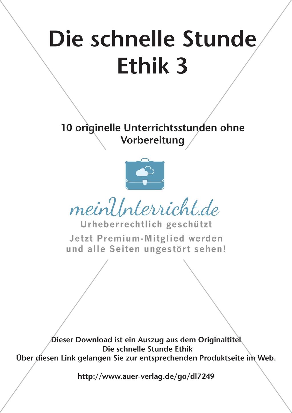Die schnelle Stunde Ethik - Teil 3 Preview 2