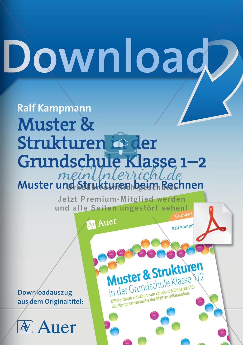 Muster & Strukturen beim Rechnen Preview 1
