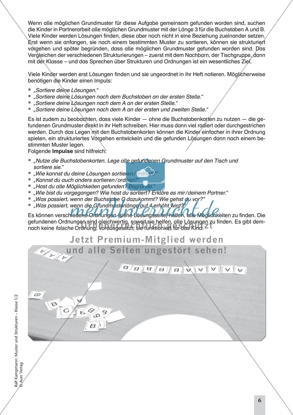Muster & Strukturen beim Rechnen Preview 8