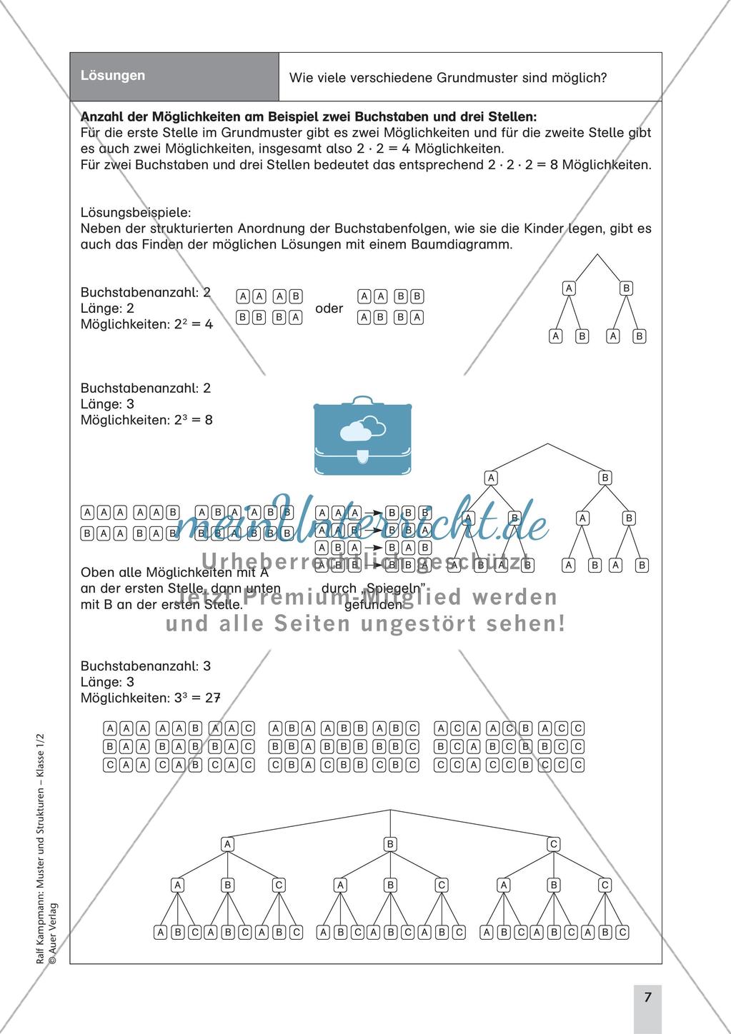 Muster & Strukturen beim Rechnen Preview 9
