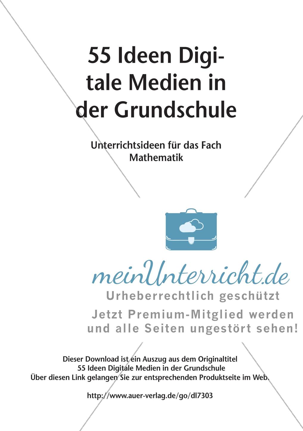 Digitale Medien in der Grundschule: Mathematik Preview 2