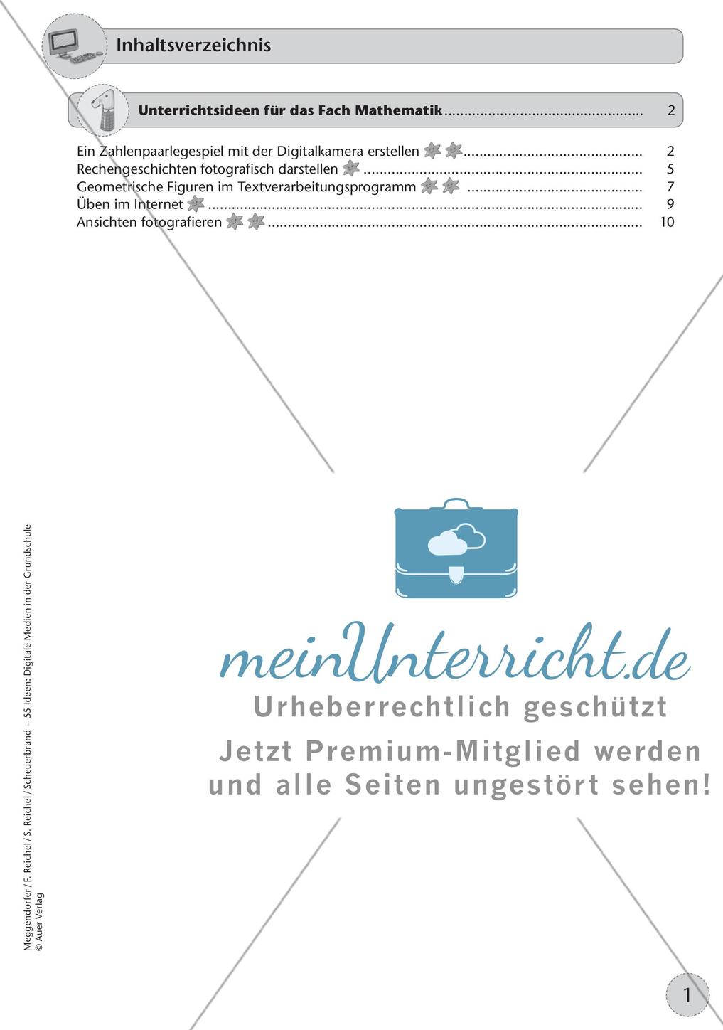 Digitale Medien in der Grundschule: Mathematik Preview 3