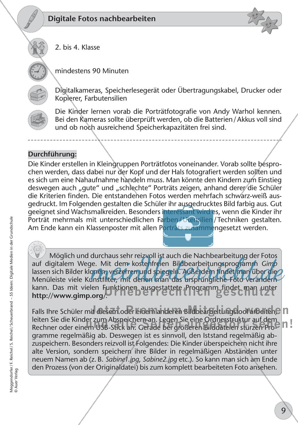 Digitale Medien in der Grundschule: Kunst Preview 11