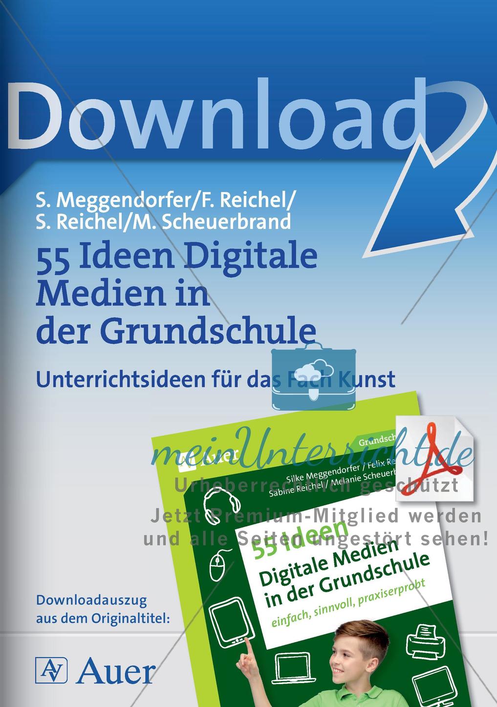 Digitale Medien in der Grundschule: Kunst Preview 1