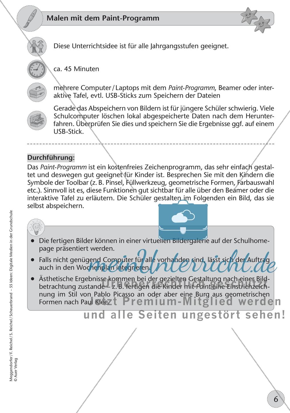 Digitale Medien in der Grundschule: Kunst Preview 8