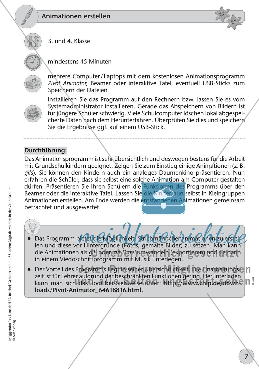 Digitale Medien in der Grundschule: Kunst Preview 9