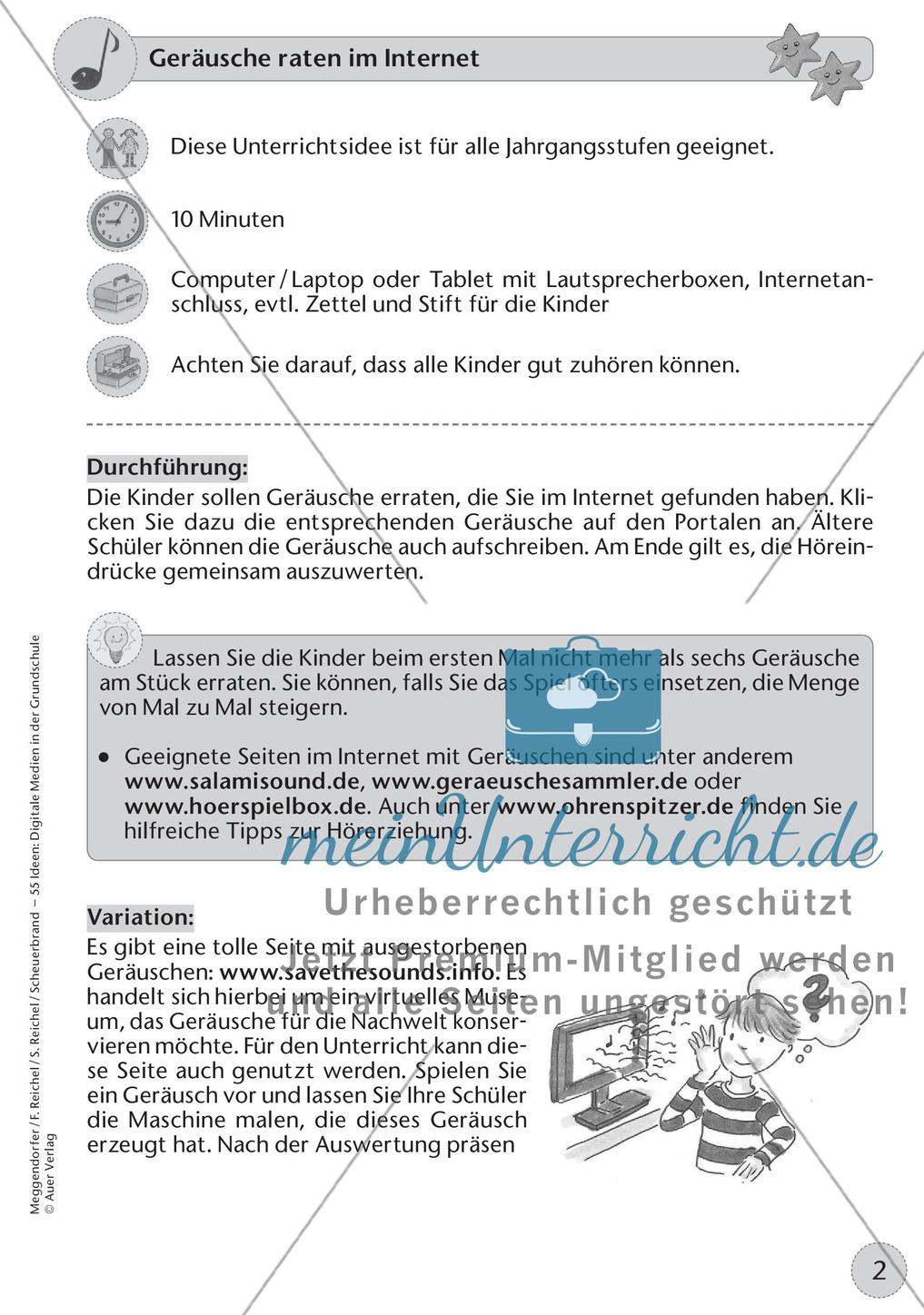 Digitale Medien in der Grundschule: Musik Preview 4