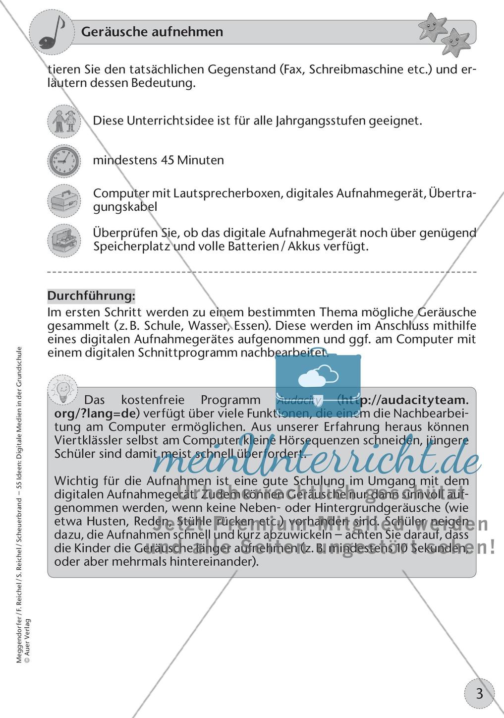 Digitale Medien in der Grundschule: Musik Preview 5