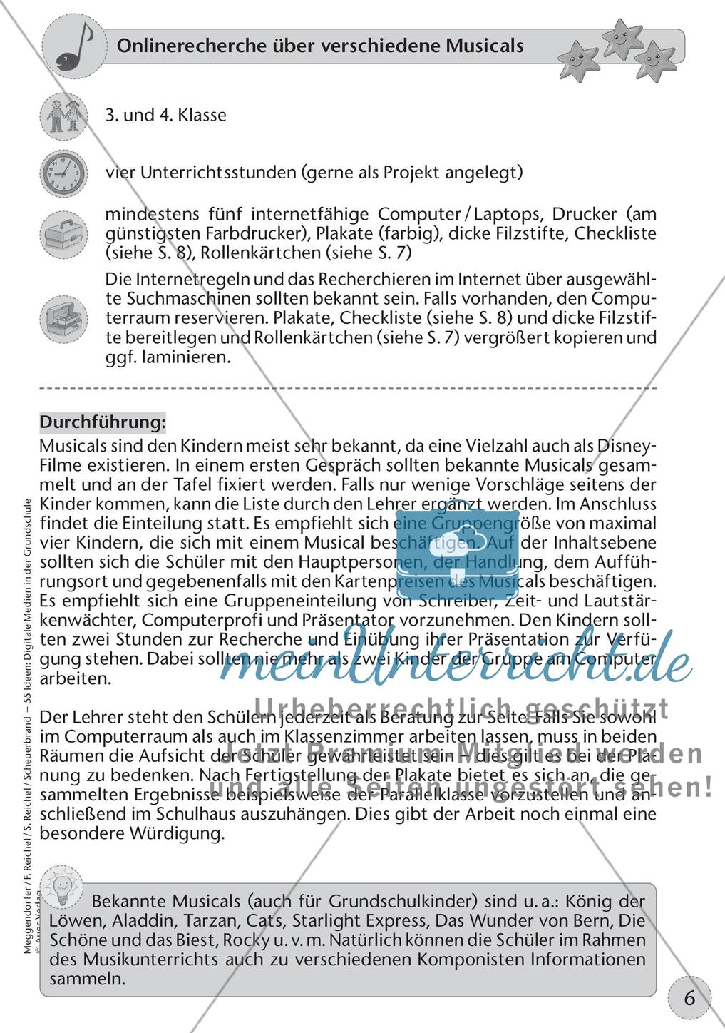 Digitale Medien in der Grundschule: Musik Preview 8