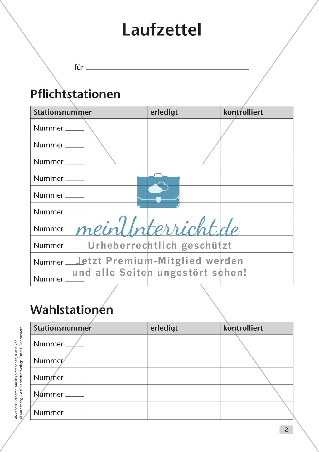 Musik an Stationen: Boomwhackers Preview 4