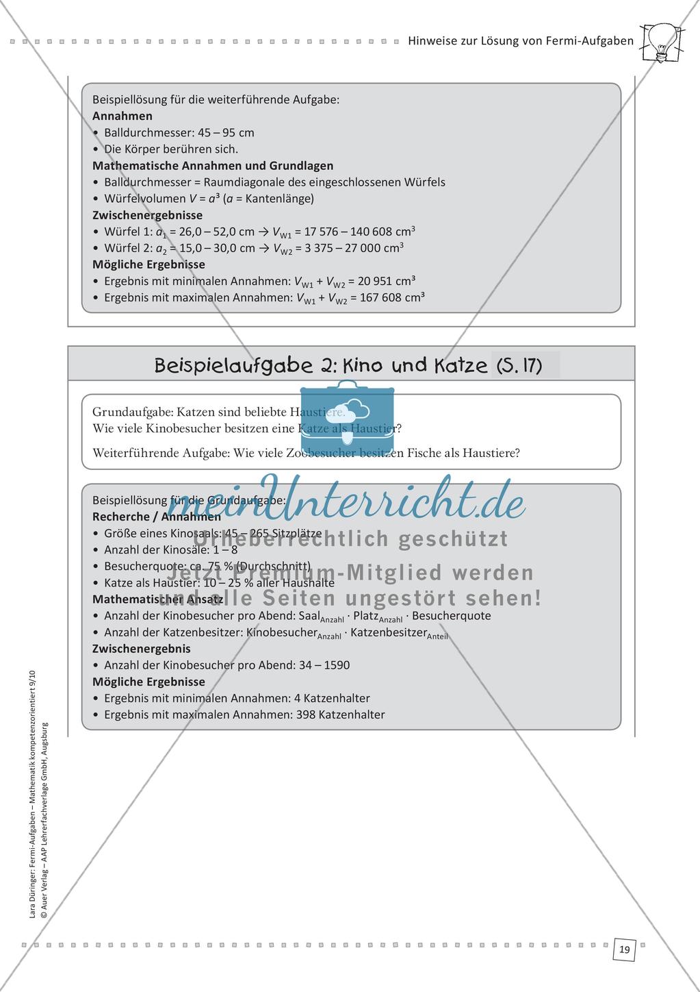 Fermi-Aufgaben - Potenzen und Wurzeln Preview 21