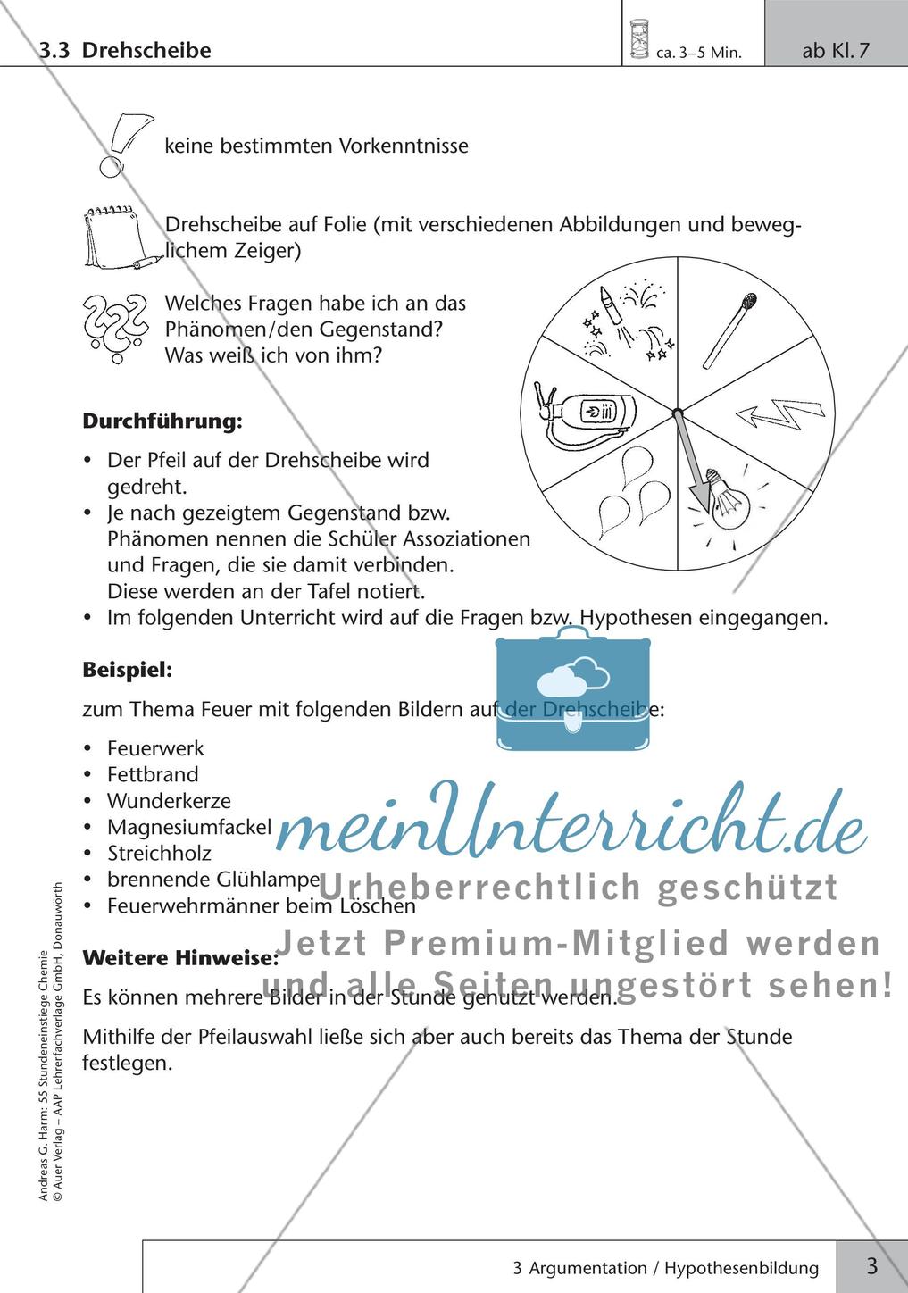 Stundeneinstiege: Hypothesenbildung Preview 5