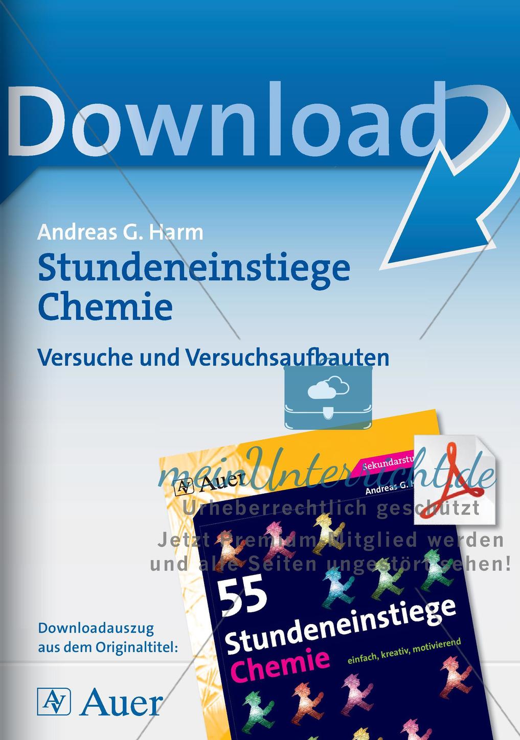 Stundeneinstiege: Versuche und Versuchsaufbauten Preview 1