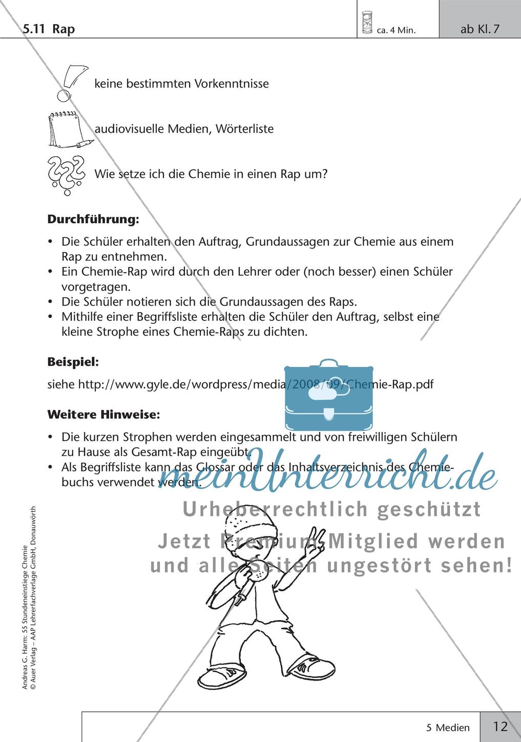 Stundeneinstiege: Verwendung von Medien Preview 14