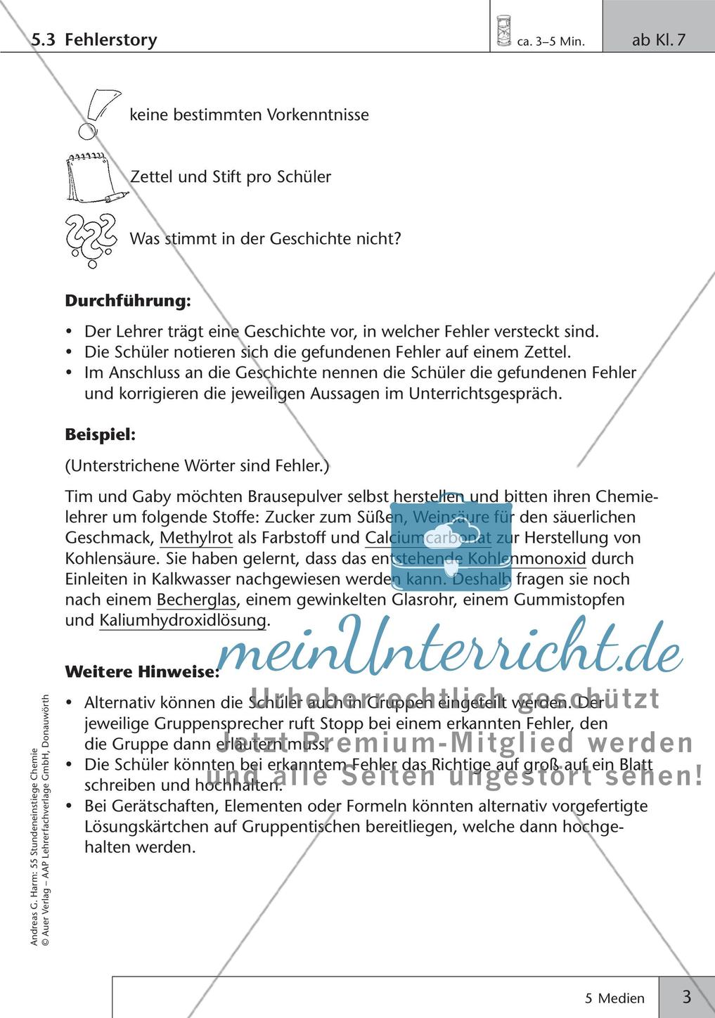 Stundeneinstiege: Verwendung von Medien Preview 5