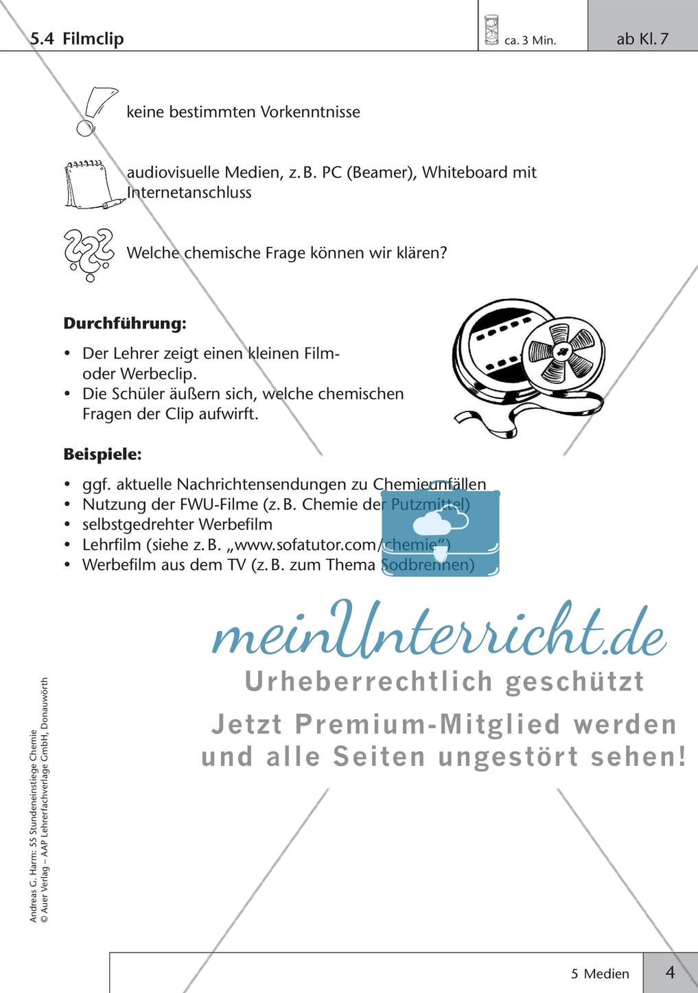 Stundeneinstiege: Verwendung von Medien Preview 6