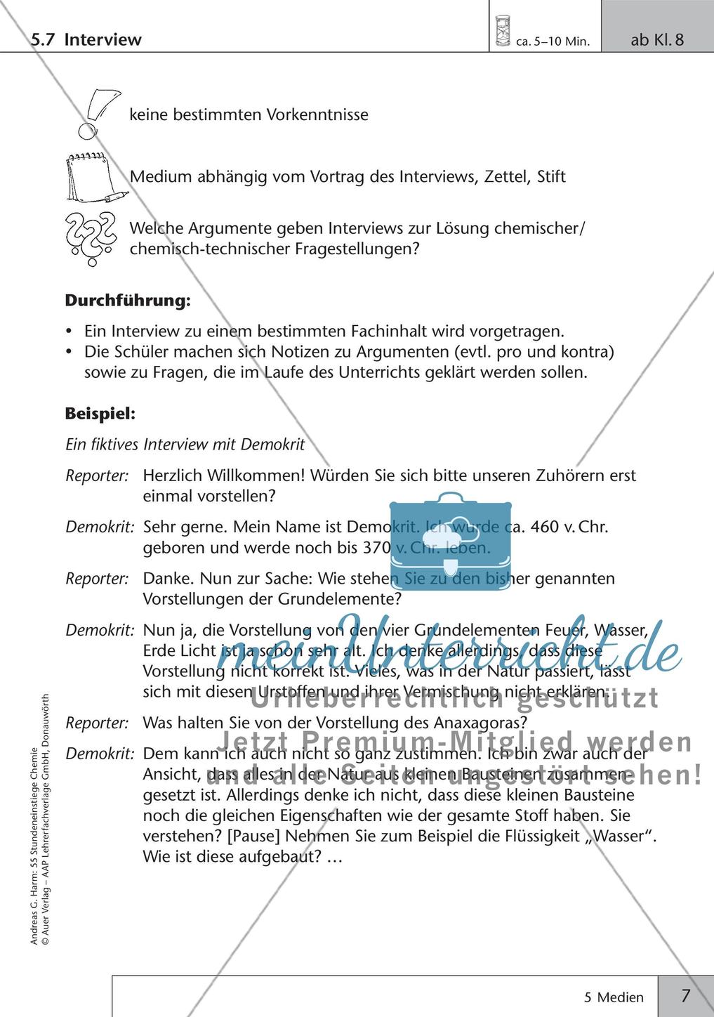 Stundeneinstiege: Verwendung von Medien Preview 9