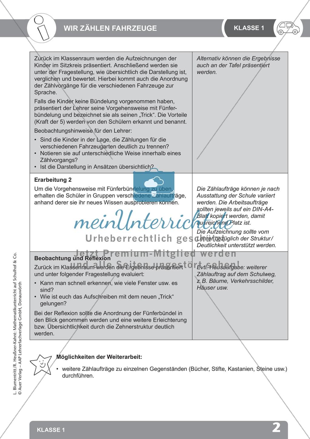 Mathematik auf dem Schulhof: Zählen und Rechengeschichten Preview 4