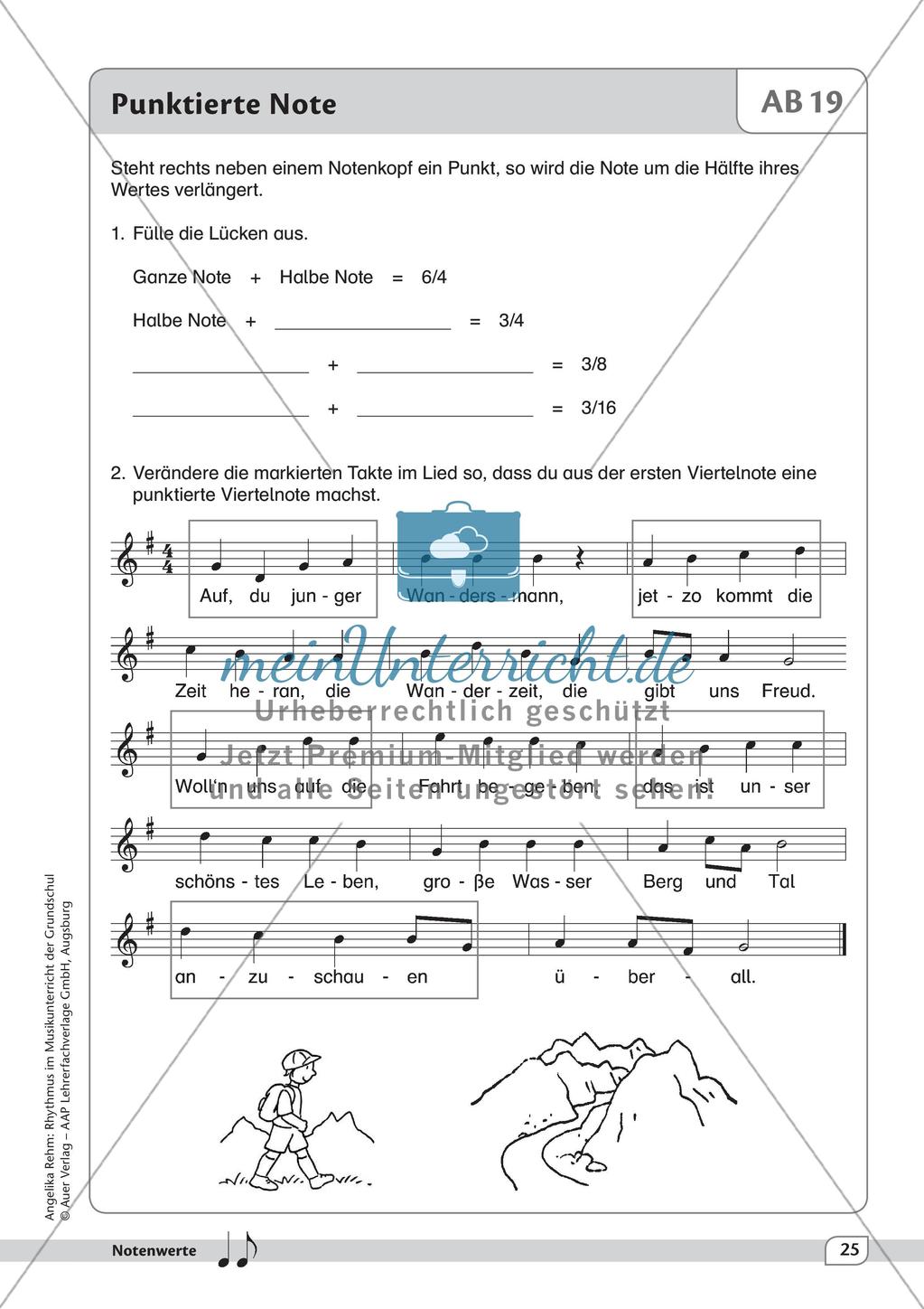Rhythmische Übungen: Notenwerte Preview 27