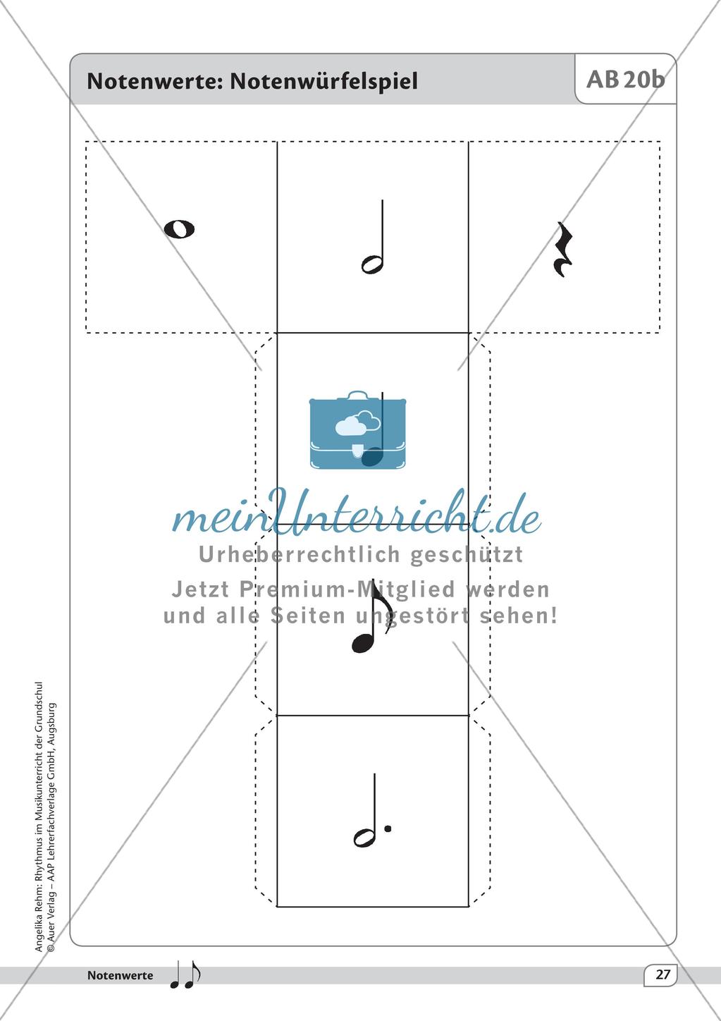 Rhythmische Übungen: Notenwerte Preview 29