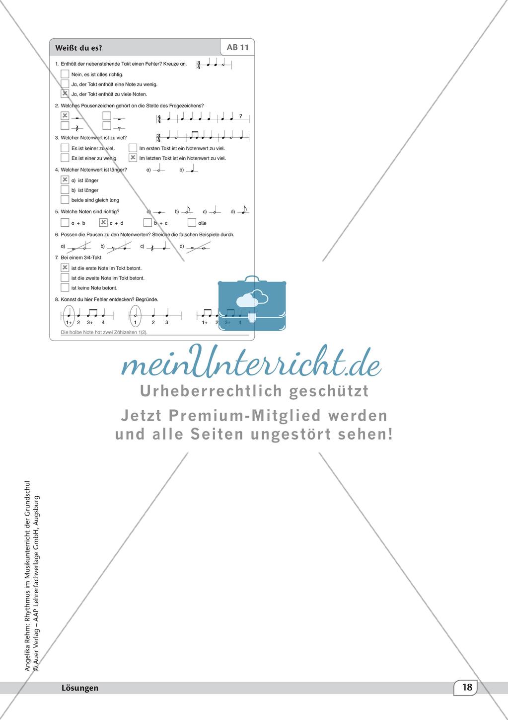 Rhythmisches kennenlernen