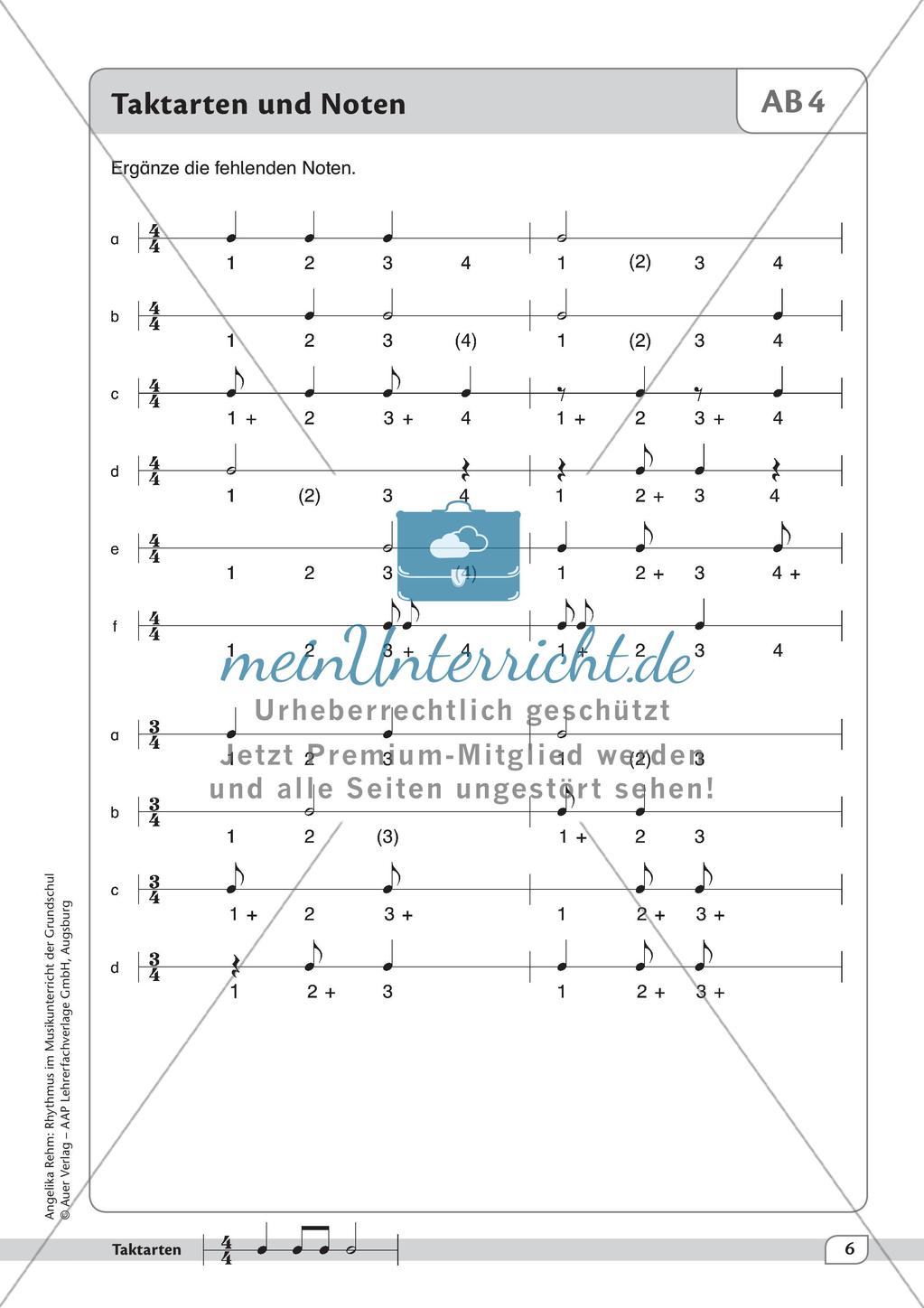 Rhythmisches kennenlernen