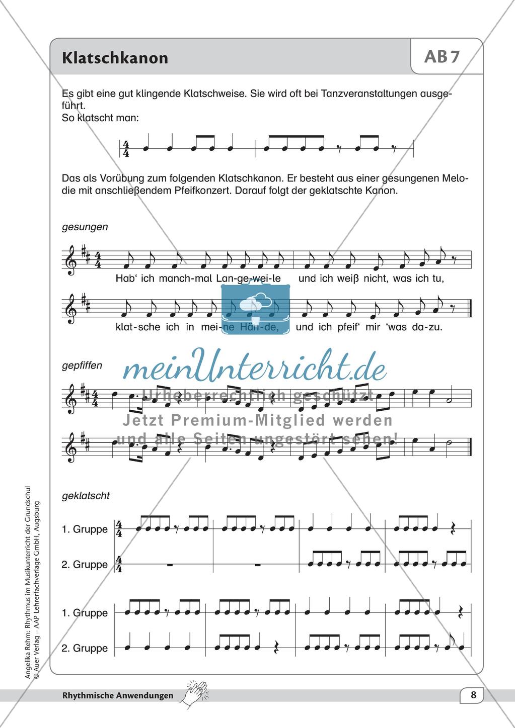 Rhythmische Übungen: Praktische Anwendung Preview 10