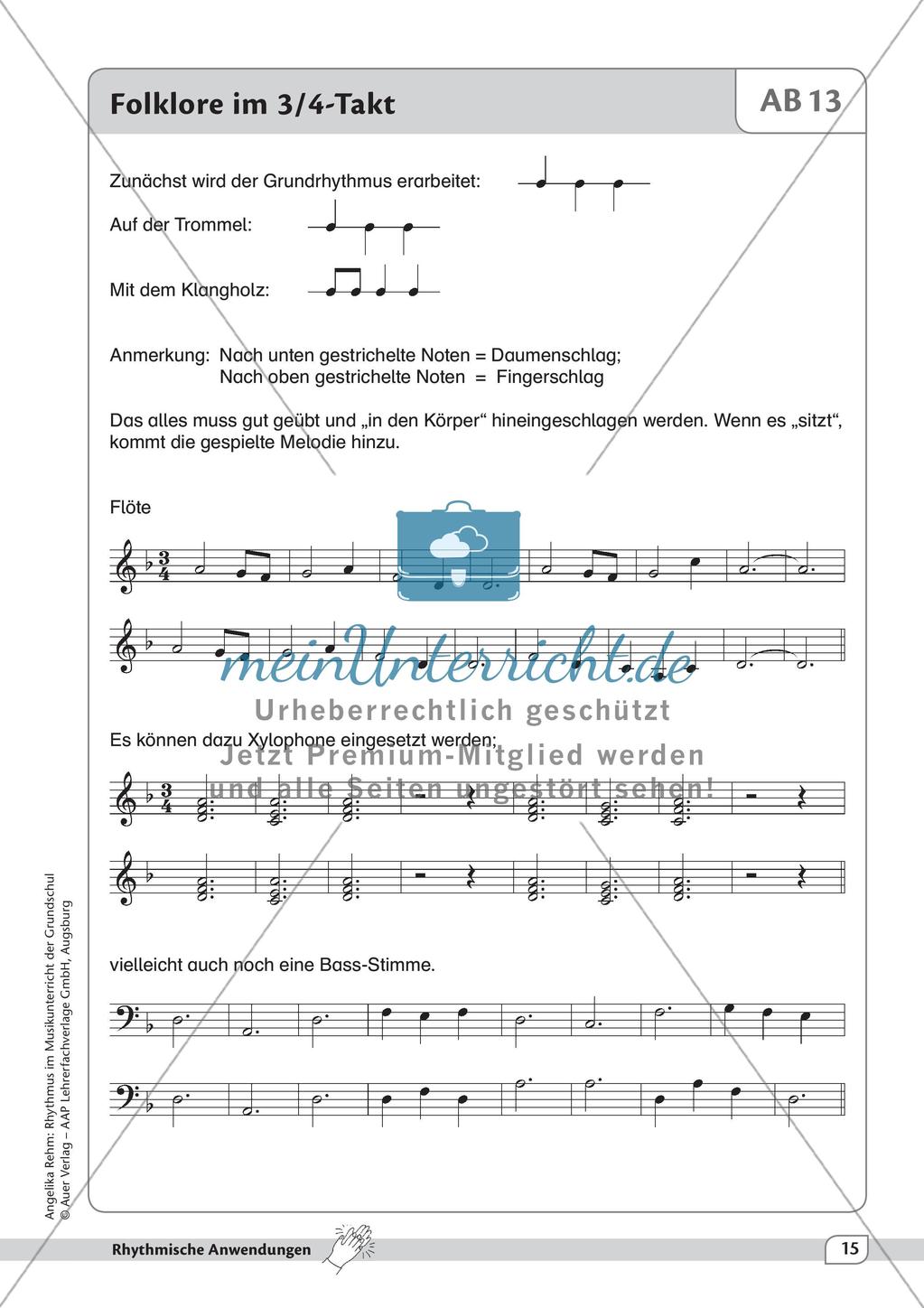Rhythmisches kennenlernen