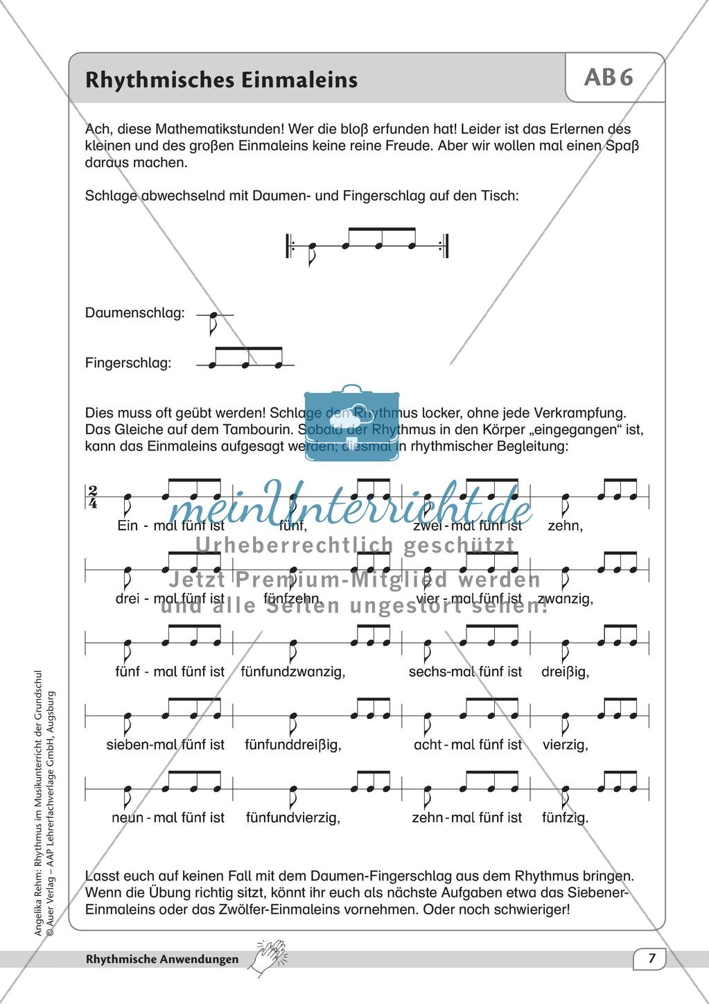 Rhythmische Übungen: Praktische Anwendung Preview 9
