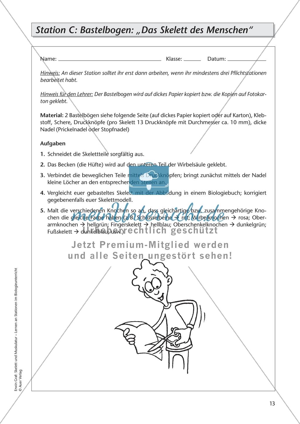Stationsarbeit zum Thema